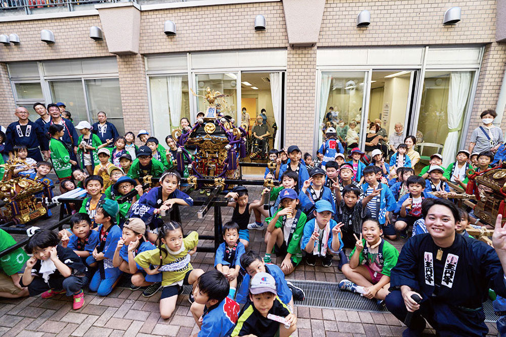 赤坂氷川祭　子供巡行